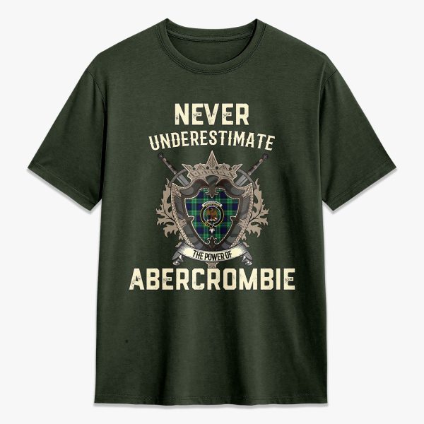 Abercrombie Tartan Crest 2D T-shirt - Never Underestimate Style Online now - Image 5