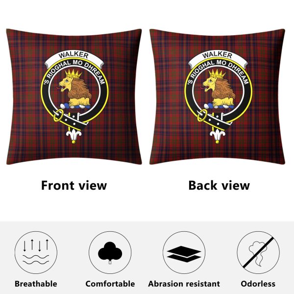 Walker Tartan Crest Pillow Cover Online Sale - Image 4