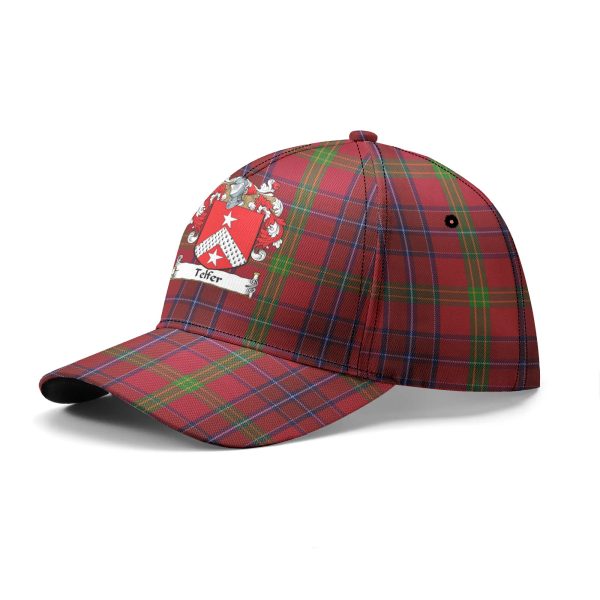 Telfer Tartan Coat of Arms Classic Cap Online - Image 2