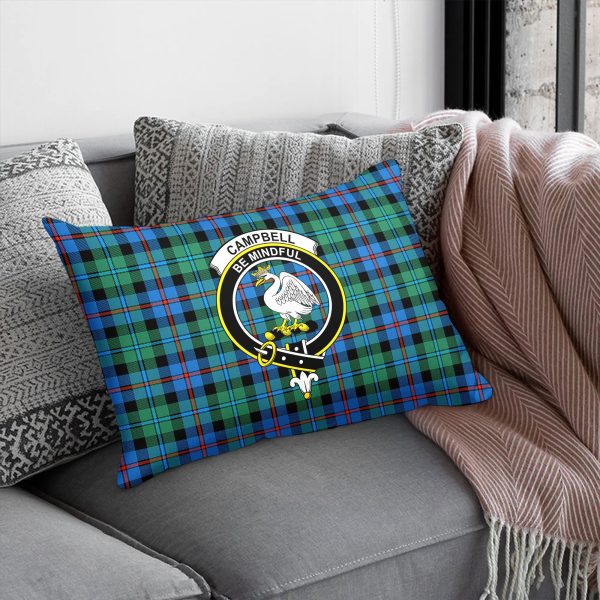 Campbell of Cawdor Ancient Tartan Crest Pillow Cover Cheap - Image 5