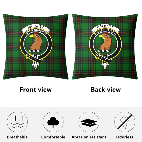 Halkett Tartan Crest Pillow Cover Supply - Image 4