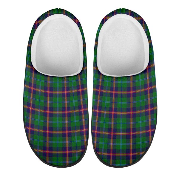 Young Modern Tartan Slippers For Sale - Image 4