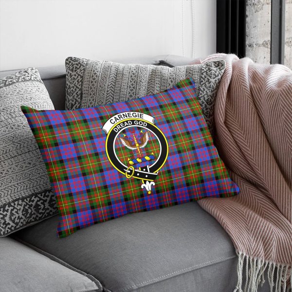Carnegie Ancient Tartan Crest Pillow Cover Supply - Image 5