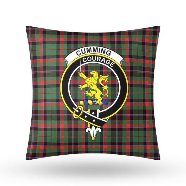 Cumming Hunting Ancient Tartan Crest Pillow Cover Supply - Image 3