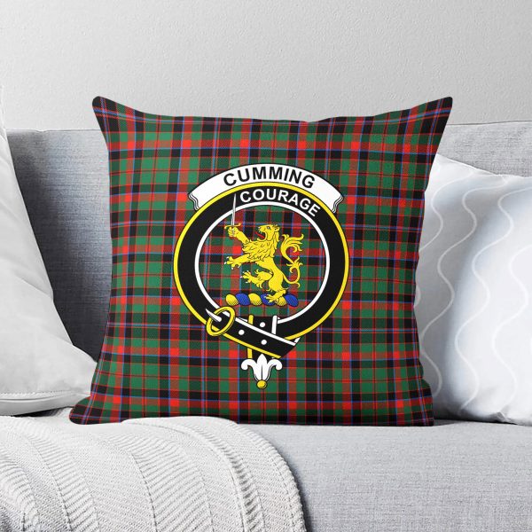 Cumming Hunting Ancient Tartan Crest Pillow Cover Supply