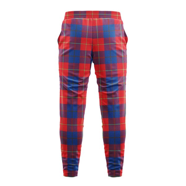 Galloway Red Tartan Sweatpants Sale - Image 3