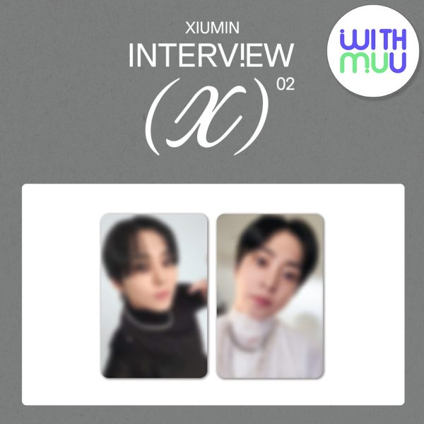 [SET] XIUMIN - [Interview X] Photobook Ver.   GIFT Online Sale - Image 5