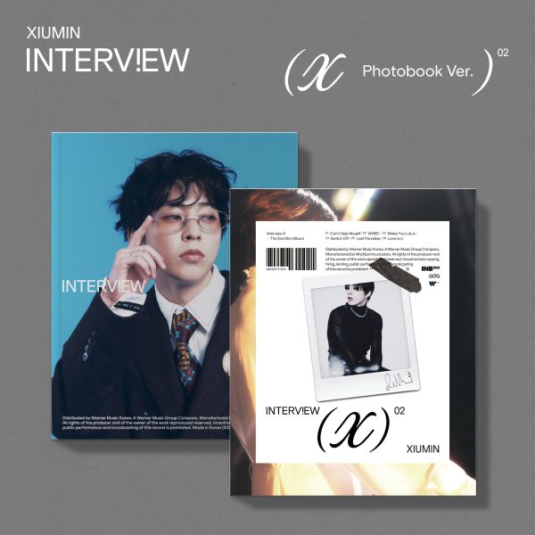 [SET] XIUMIN - [Interview X] Photobook Ver.   GIFT Online Sale - Image 2