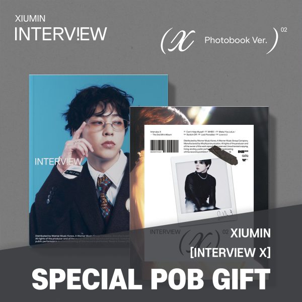 [SET] XIUMIN - [Interview X] Photobook Ver.   GIFT Online Sale